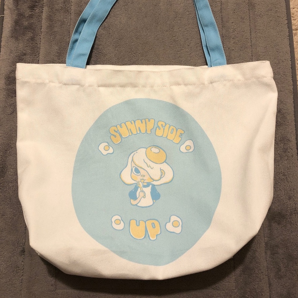 Sunny Side Up Canvas shoulder bag
